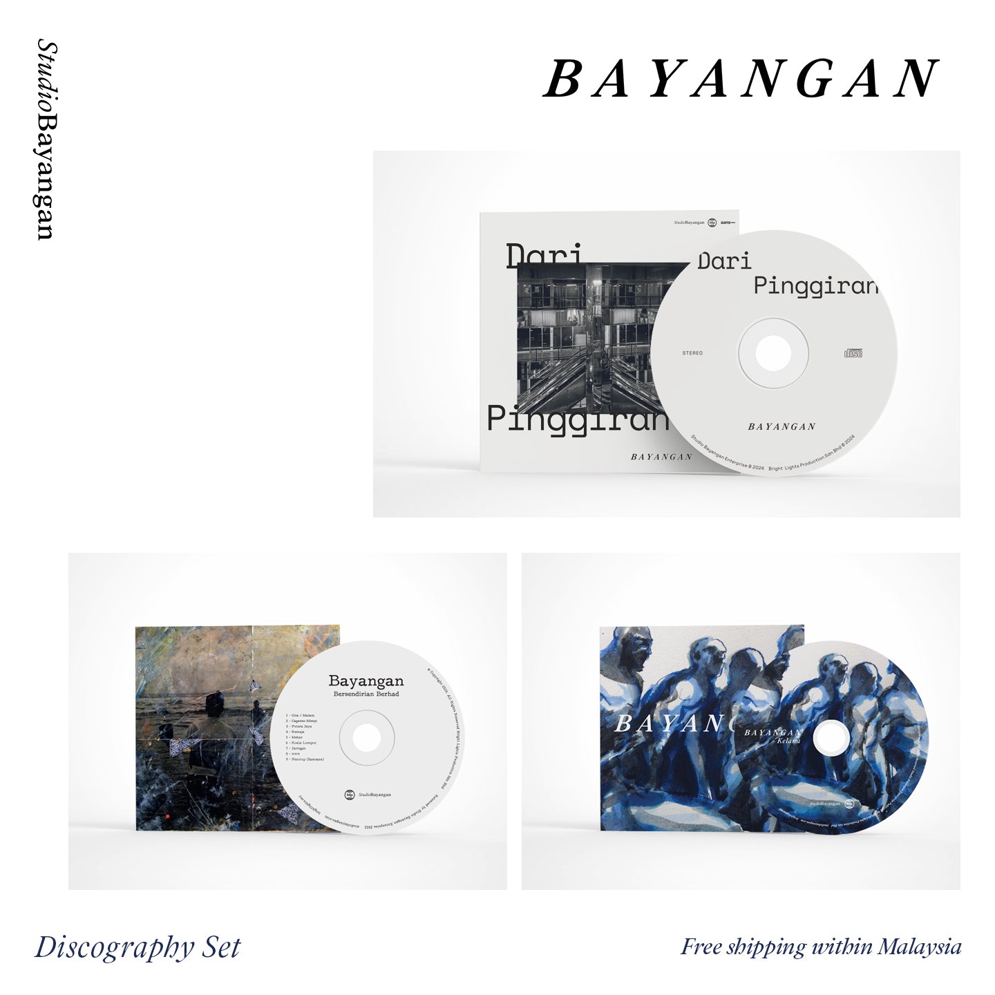 Bayangan CD Discography Bundle